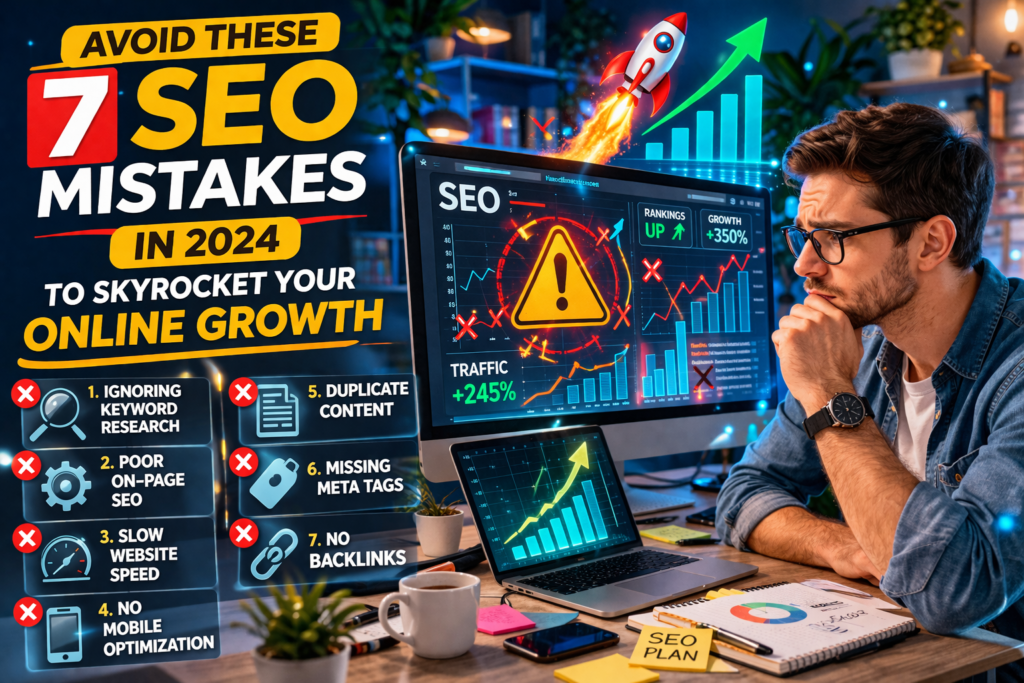 Avoid These 7 SEO Mistakes in 2024 to Skyrocket Your Online Growth
