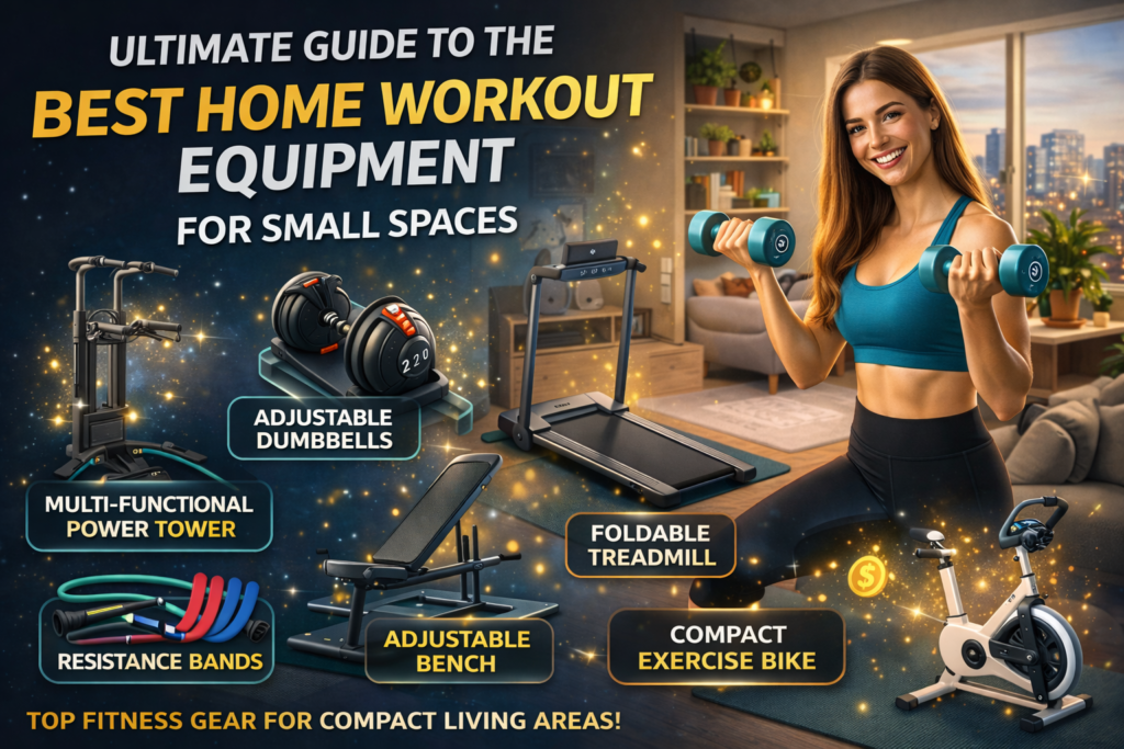 Ultimate Guide to the Best Home Workout Equipment for beautiful Small Spaces