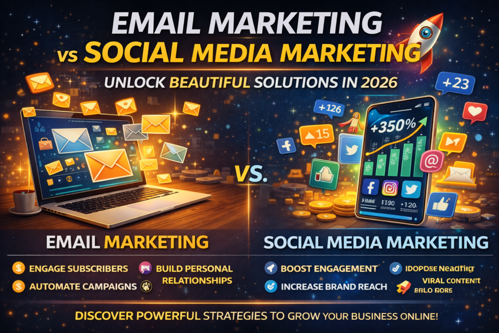 Email Marketing vs Social Media Marketing Unlock beautiful solutions in 2026