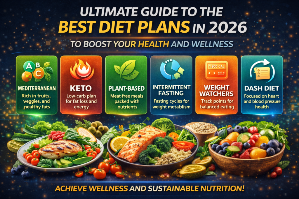 Ultimate Guide to the Best Diet Plans in 2026 to Boost Your Health and Wellness