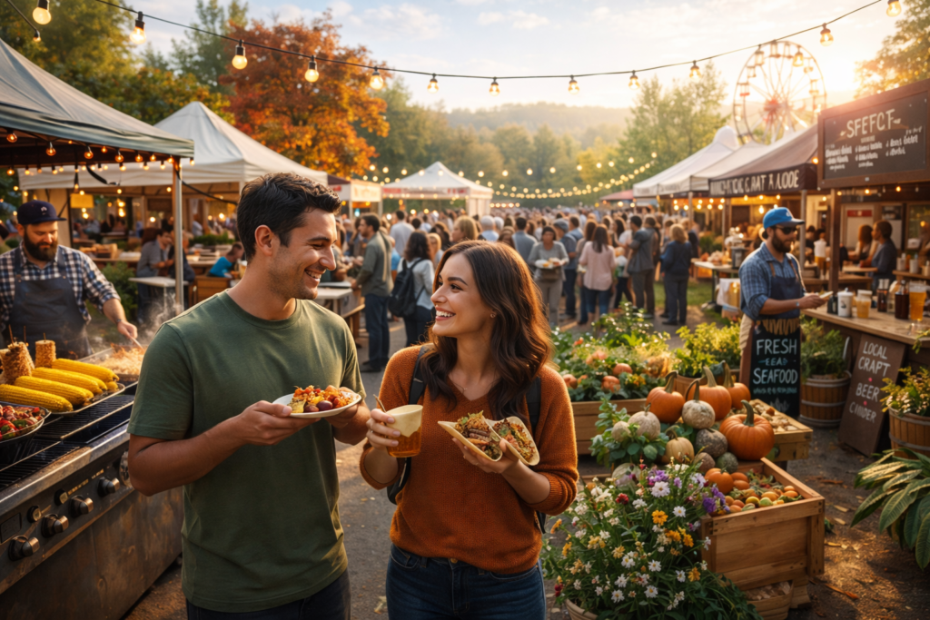 Discover the best USA food festivals in 2026. Explore top seasonal events, delicious local flavors, and must-visit culinary celebrations.