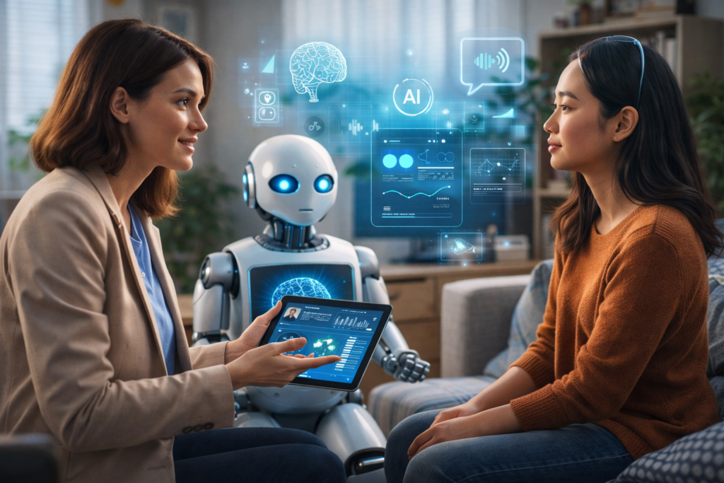 Discover 7 powerful ways AI is transforming mental health care. Explore how artificial intelligence improves diagnosis, therapy, and patient support.