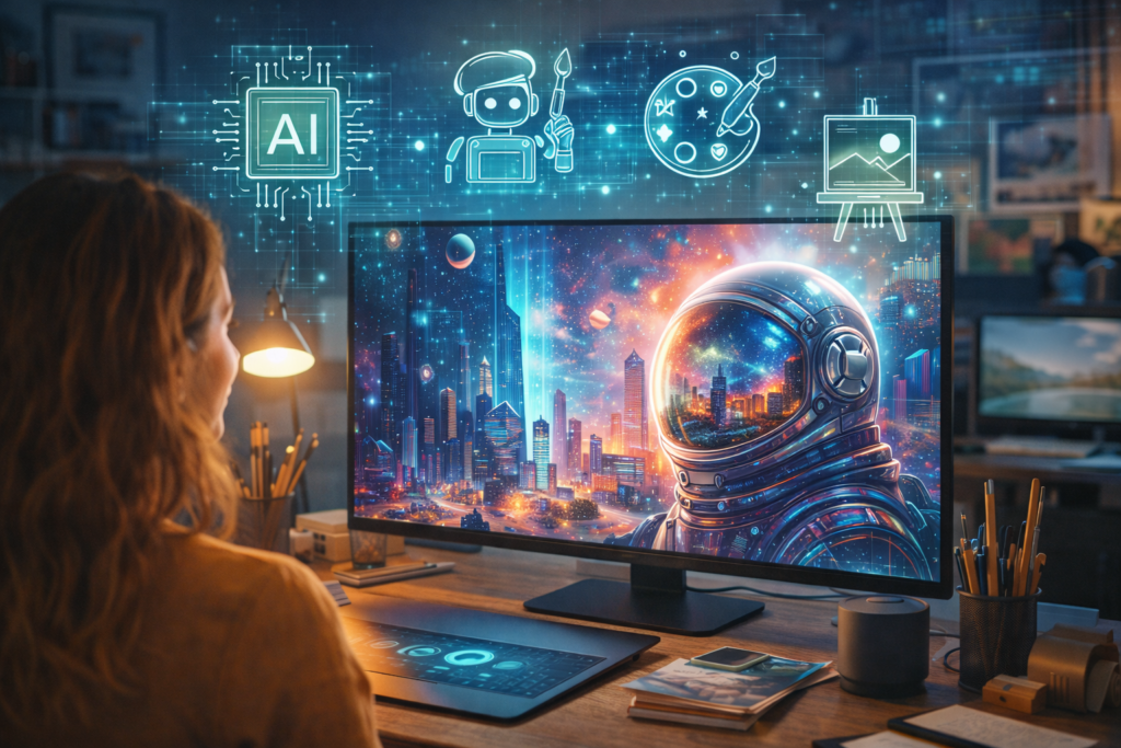 Explore the best AI-generated art trends in 2026. Discover how artificial intelligence is transforming creativity, digital art, and the future of design.