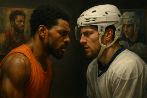 Explore Artistic Representations of Modern Sports Rivalries