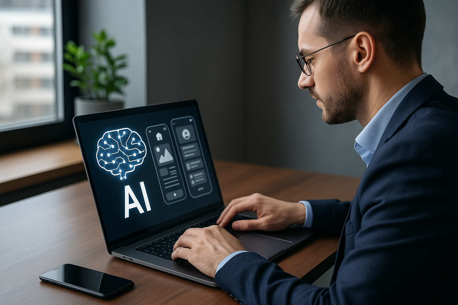 AI technology enhancing user experience in a mobile app